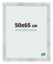 Bilderrahmen 50x65cm Aluminium Gebürstet MDF Pisa Vorne Messe | Yourdecoration.at