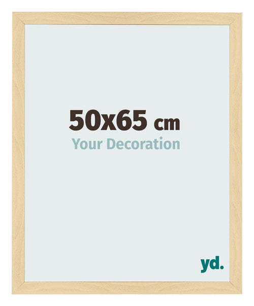 Bilderrahmen 50x65cm Buche Dekor MDF Bologna Vorne Messe | Yourdecoration.at