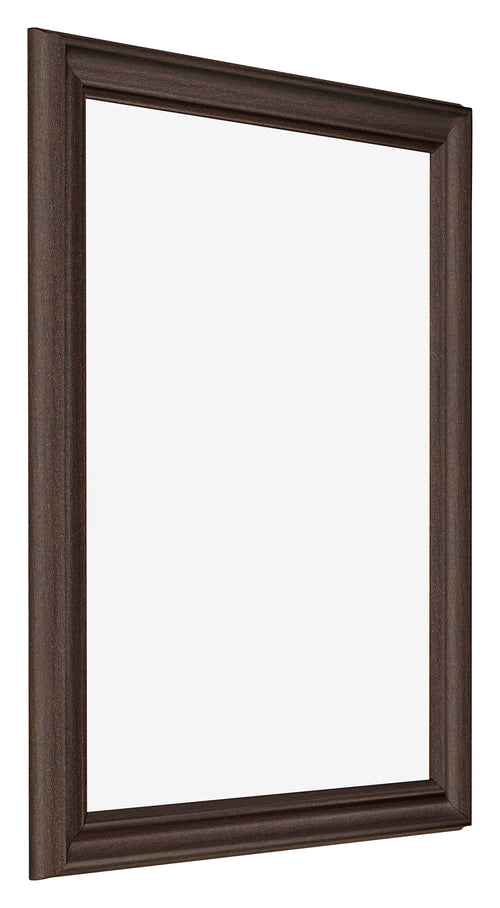Bilderrahmen 50x65cm Eiche Dunkel MDF Lazio Vorne Schrag | Yourdecoration.at