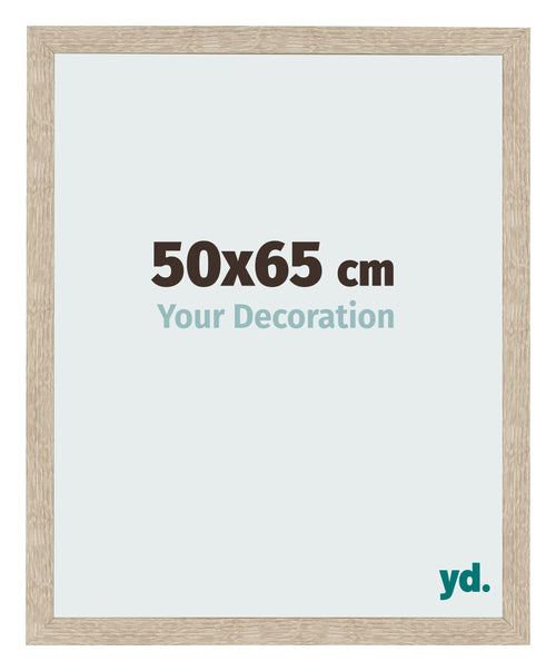 Bilderrahmen 50x65cm Sonoma Eiche MDF Bologna Vorne Messe | Yourdecoration.at