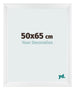 Bilderrahmen 50x65cm Weiß Vintage MDF Pisa Vorne Messe | Yourdecoration.at