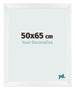 Bilderrahmen 50x65cm Weiß Vintage MDF Pisa Vorne Messe | Yourdecoration.at