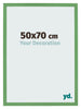 Bilderrahmen 50x70 cm Grun MDF Bologna Vorne Messe | Yourdecoration.at