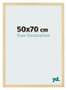 Bilderrahmen 50x70cm Buche Dekor MDF Bologna Vorne Messe | Yourdecoration.at