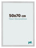Bilderrahmen 50x70cm Edelstahl MDF Bologna Vorne Messe | Yourdecoration.at