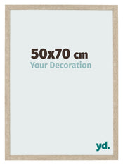 Bilderrahmen 50x70cm Sonoma Eiche MDF Bologna Vorne Messe | Yourdecoration.at