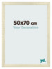 Bilderrahmen 50x70cm Sonoma Eiche MDF Pisa Vorne Messe | Yourdecoration.at