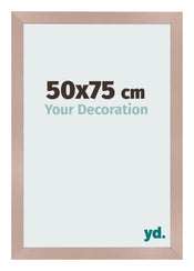 Bilderrahmen 50x75 cm Altrosa MDF Bologna Vorne Messe | Yourdecoration.at