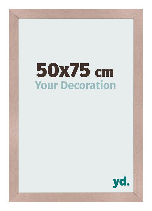 Bilderrahmen 50x75 cm Altrosa MDF Bologna Vorne Messe | Yourdecoration.at