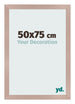 Bilderrahmen 50x75 cm Altrosa MDF Bologna Vorne Messe | Yourdecoration.at