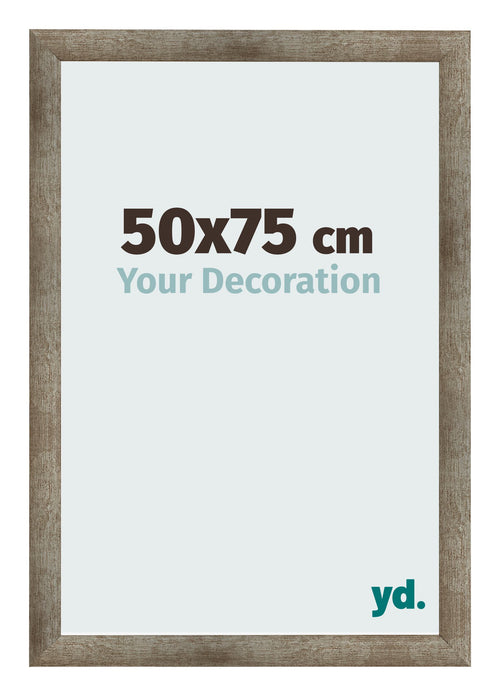 Bilderrahmen 50x75 cm Metall Vintage MDF Bologna Vorne Messe | Yourdecoration.at