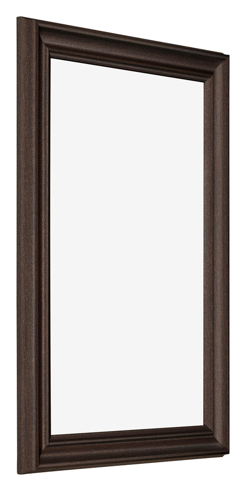 Bilderrahmen 50x75cm Eiche Dunkel MDF Lazio Vorne Schrag | Yourdecoration.at