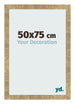 Bilderrahmen 50x75cm Gold Antik MDF Bologna Vorne Messe | Yourdecoration.at