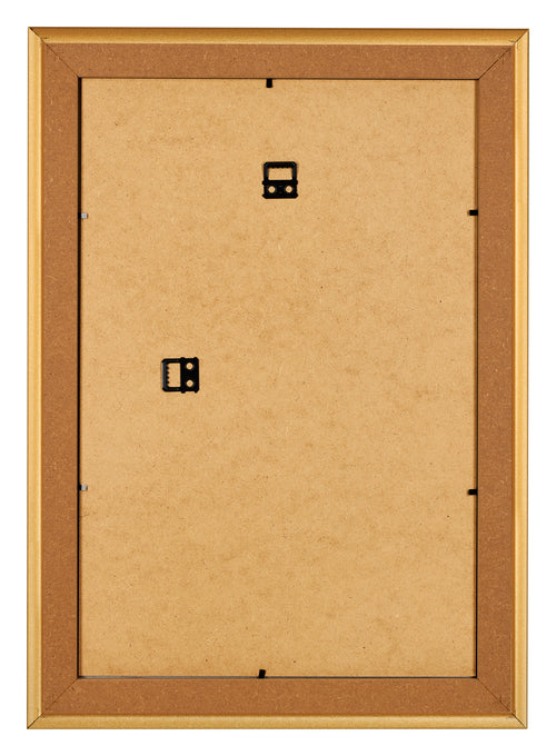 Bilderrahmen 50x75cm Gold Matt MDF Lazio Ruckseite | Yourdecoration.at