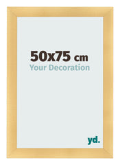 Bilderrahmen 50x75cm Gold Vintage MDF Pisa Vorne Messe | Yourdecoration.at