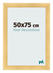 Bilderrahmen 50x75cm Gold Vintage MDF Pisa Vorne Messe | Yourdecoration.at
