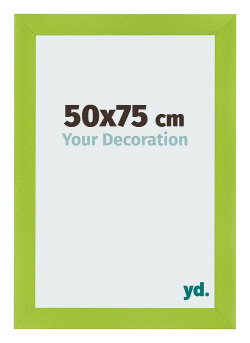 Bilderrahmen 50x75cm Grün MDF Pisa Vorne Messe | Yourdecoration.at
