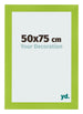 Bilderrahmen 50x75cm Grün MDF Pisa Vorne Messe | Yourdecoration.at