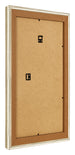 Bilderrahmen 50x75cm Metallglanz MDF Lazio Ruckseite Schrag | Yourdecoration.at