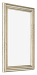 Bilderrahmen 50x75cm Metallglanz MDF Lazio Vorne Schrag | Yourdecoration.at