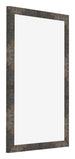 Bilderrahmen 50x75cm Oxidiertes Metall MDF Bologna Vorne Schrag | Yourdecoration.at