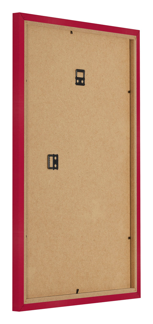 Bilderrahmen 50x75cm Rot MDF Bologna Ruckseite Schrag | Yourdecoration.at