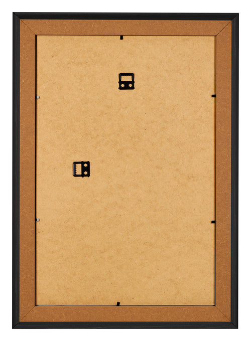 Bilderrahmen 50x75cm Schwarz Gemasert MDF Lazio Ruckseite | Yourdecoration.at