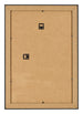 Bilderrahmen 50x75cm Schwarz Silber Poliert MDF Pisa Ruckseite | Yourdecoration.at