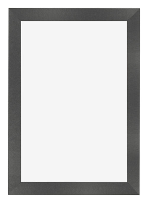 Bilderrahmen 50x75cm Schwarz Silber Poliert MDF Pisa Vorne | Yourdecoration.at