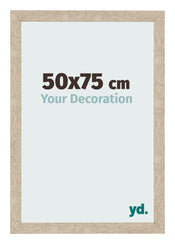 Bilderrahmen 50x75cm Sonoma Eiche MDF Bologna Vorne Messe | Yourdecoration.at