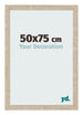 Bilderrahmen 50x75cm Sonoma Eiche MDF Bologna Vorne Messe | Yourdecoration.at