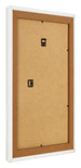 Bilderrahmen 50x75cm Weiss Gewischt MDF Lazio Ruckseite Schrag | Yourdecoration.at