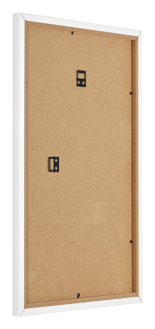 Bilderrahmen 50x75cm Weiss Matt MDF Bologna Ruckseite Schrag | Yourdecoration.at