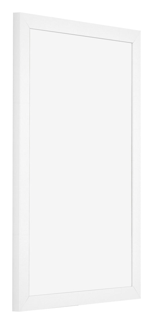 Bilderrahmen 50x75cm Weiss Matt MDF Bologna Vorne Schrag | Yourdecoration.at