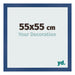 Bilderrahmen 55x55 cm Dunkelblau MDF Bologna Vorne Messe | Yourdecoration.at