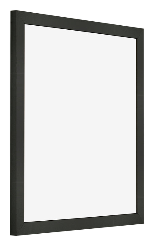 Bilderrahmen 55x55cm Antrazit MDF Bologna Vorne Schrag | Yourdecoration.at