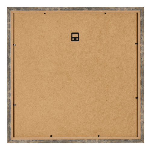 Bilderrahmen 55x55cm Blau Gold Meliert MDF Bologna Ruckseite | Yourdecoration.at