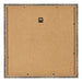 Bilderrahmen 55x55cm Blau Gold Meliert MDF Bologna Ruckseite | Yourdecoration.at