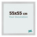 Bilderrahmen 55x55cm Edelstahl MDF Bologna Vorne Messe | Yourdecoration.at