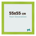 Bilderrahmen 55x55cm Grün MDF Pisa Vorne Messe | Yourdecoration.at
