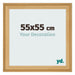 Bilderrahmen 55x55cm Kiefer Gemasert MDF Lazio Vorne Messe | Yourdecoration.at