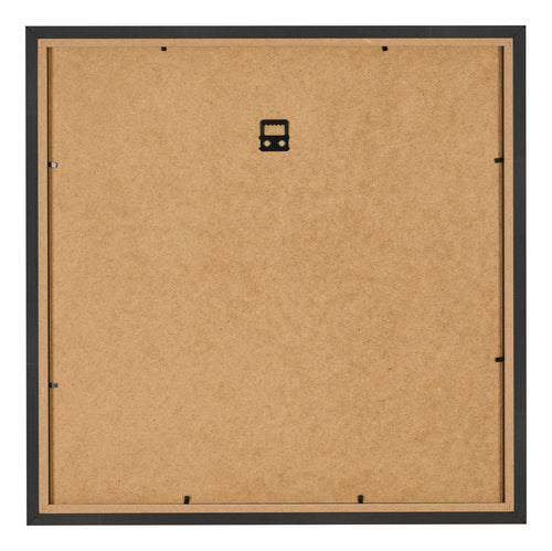 Bilderrahmen 55x55cm Schwarz Matt MDF Bologna Ruckseite | Yourdecoration.at