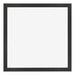 Bilderrahmen 55x55cm Schwarz Matt MDF Bologna Vorne | Yourdecoration.at