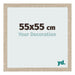 Bilderrahmen 55x55cm Sonoma Eiche MDF Bologna Vorne Messe | Yourdecoration.at