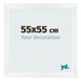Bilderrahmen 55x55cm Weiß Vintage MDF Pisa Vorne Messe | Yourdecoration.at