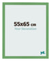 Bilderrahmen 55x65 cm Grun MDF Bologna Vorne Messe | Yourdecoration.at