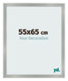 Bilderrahmen 55x65cm Aluminium Gebürstet MDF Bologna Vorne Messe | Yourdecoration.at