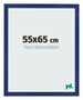 Bilderrahmen 55x65cm Dunkelblau Gewischt MDF Bologna Vorne Messe | Yourdecoration.at