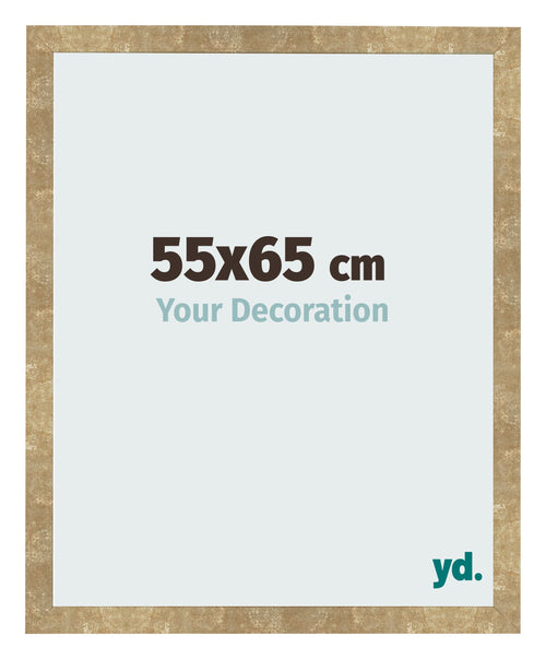 Bilderrahmen 55x65cm Gold Antik MDF Bologna Vorne Messe | Yourdecoration.at