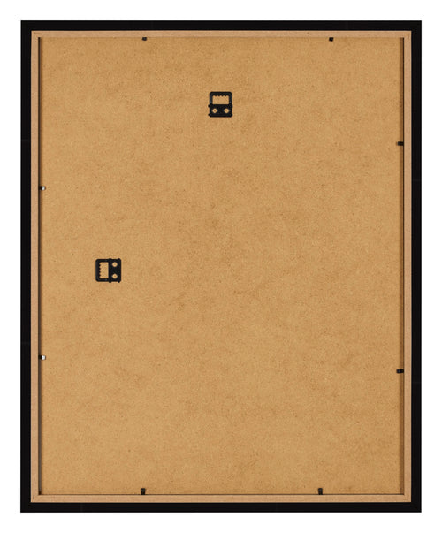 Bilderrahmen 55x65cm Schwarz Hochglanz MDF Bologna Ruckseite | Yourdecoration.at
